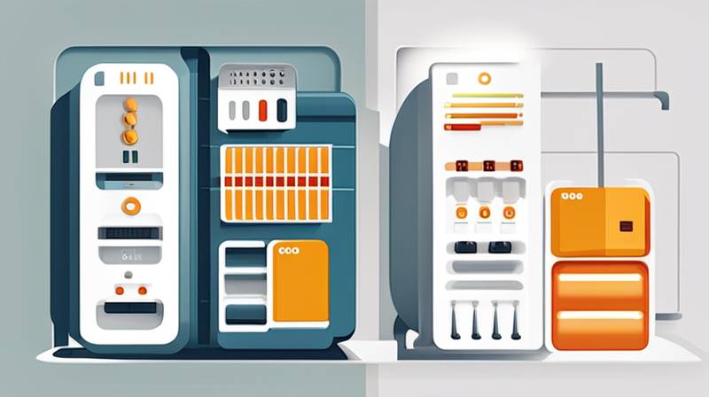 What is the energy storage market capacity in GWh?