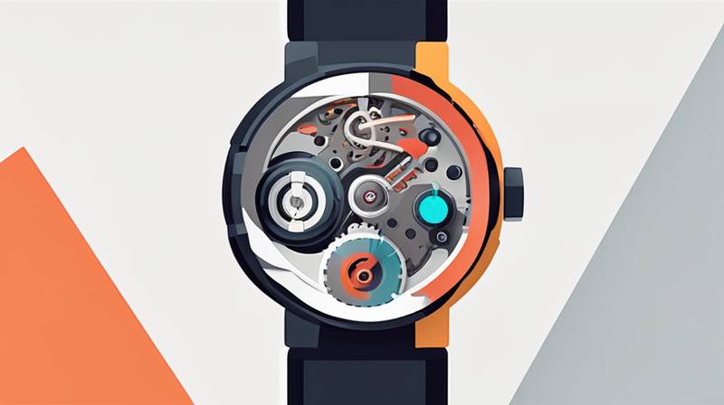 How does a mechanical watch move to ensure energy storage?