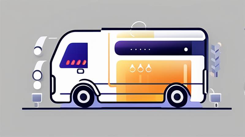 How does a mobile energy storage vehicle work?