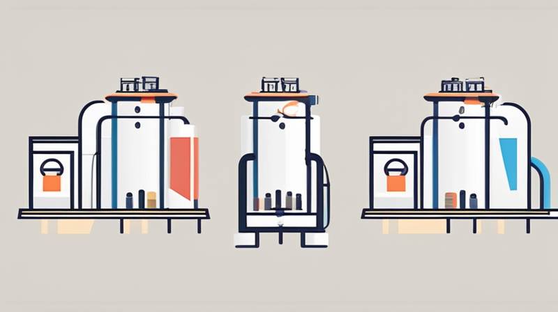 What is the appropriate pressure of the energy storage tank?