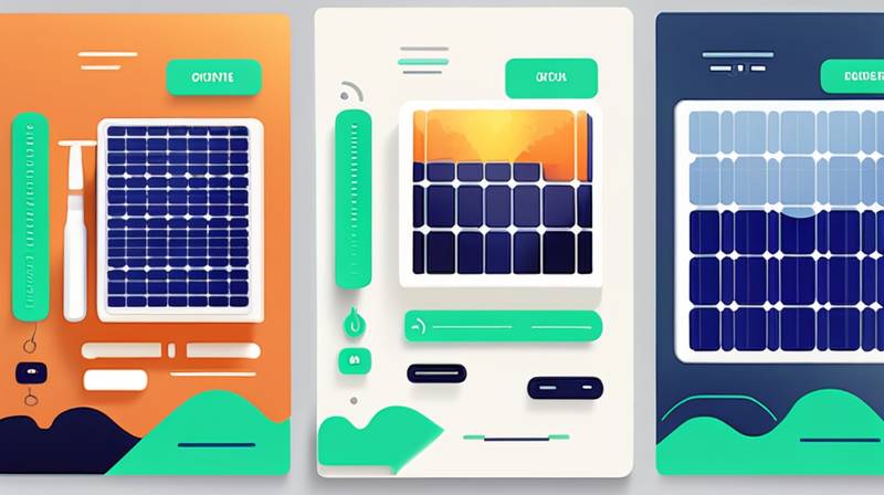 How does a photovoltaic panel store energy?