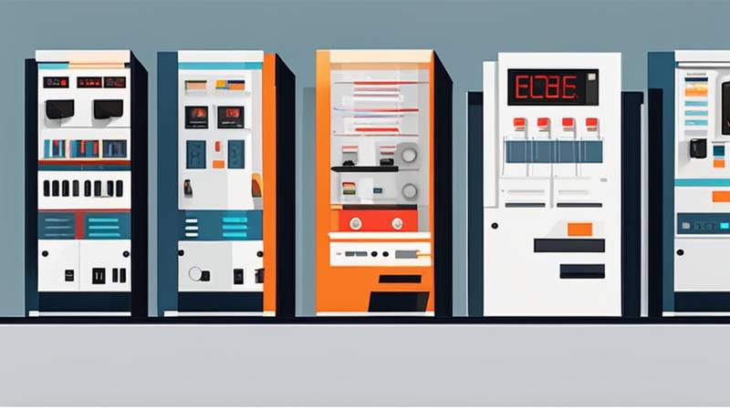 How does a universal circuit breaker store energy?