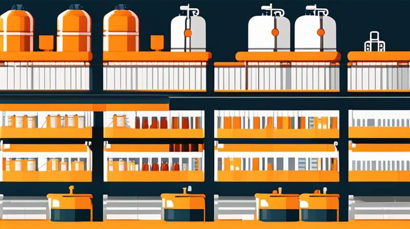 How much ammonia can an ammonia storage tank store?