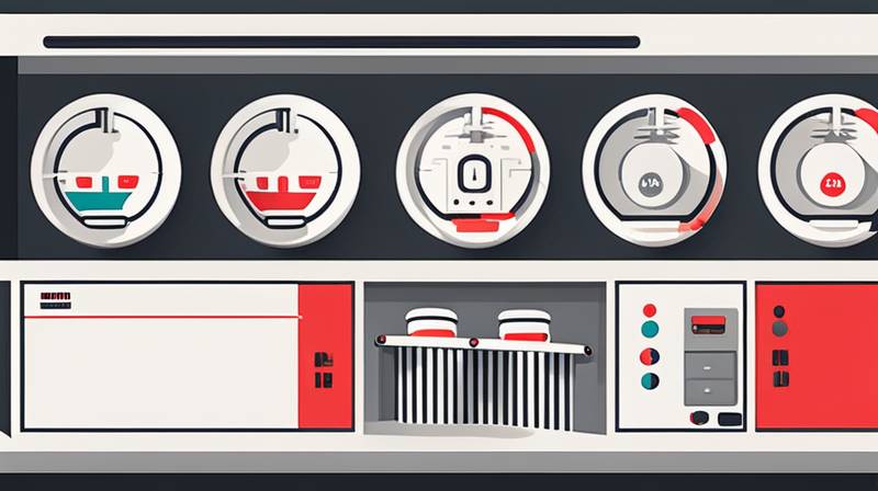 How does ABB high voltage switch store energy?