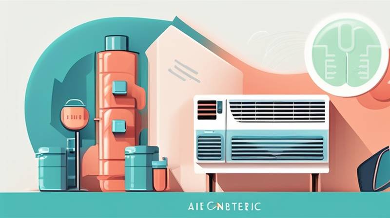 How does air conditioning store energy?