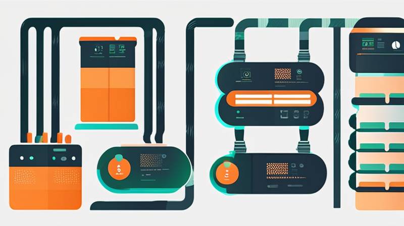 How does an energy storage plant work?