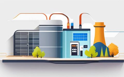 How does an energy storage power plant store energy?