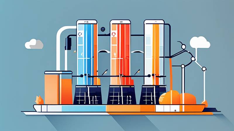 How does an energy storage power station discharge electricity?