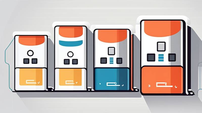 How does an energy storage power station store energy in batteries?