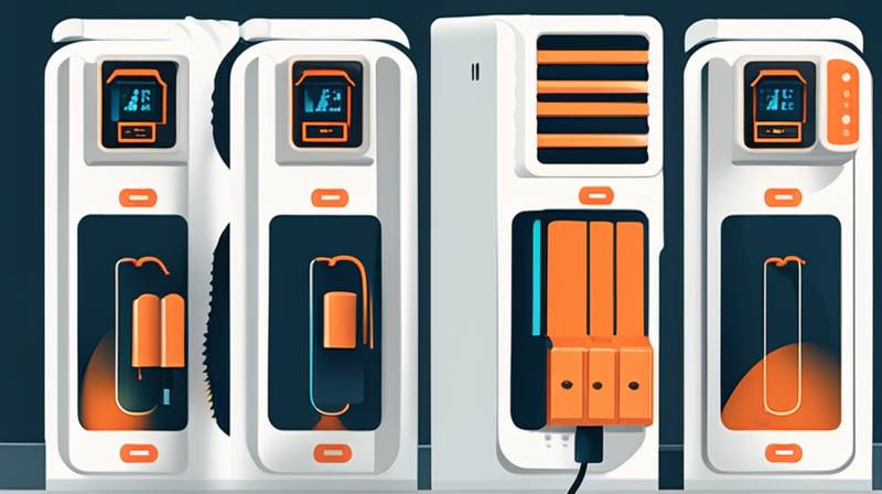 How does an energy storage power station supply power?