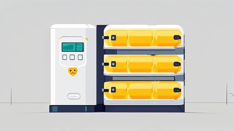 How much hay can yellow energy storage hold?