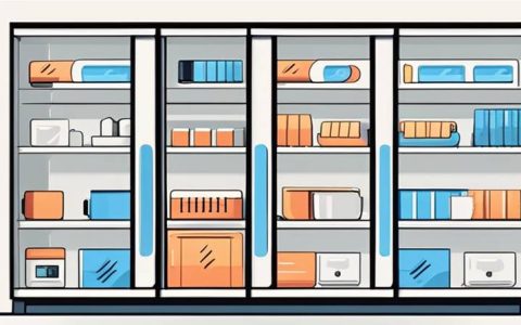 On which cabinet is the energy storage button located?