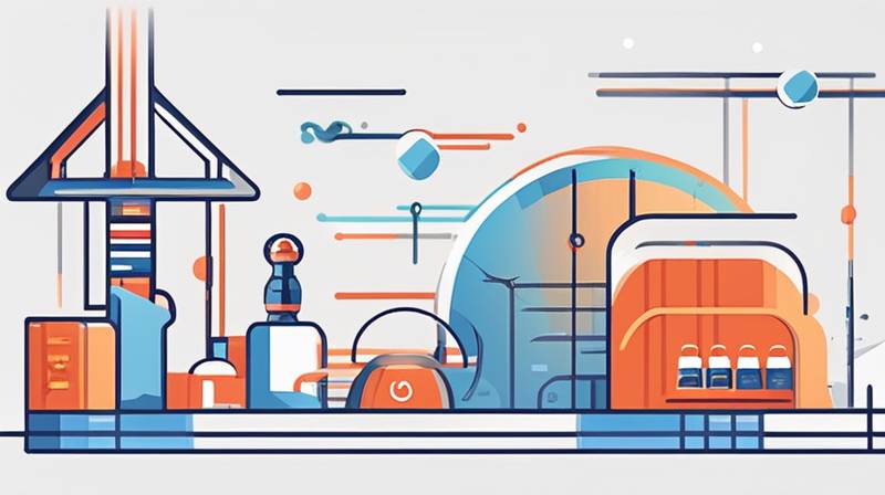 How does electromagnetic catapult store energy?