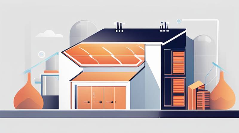 What does the residential energy storage project include?