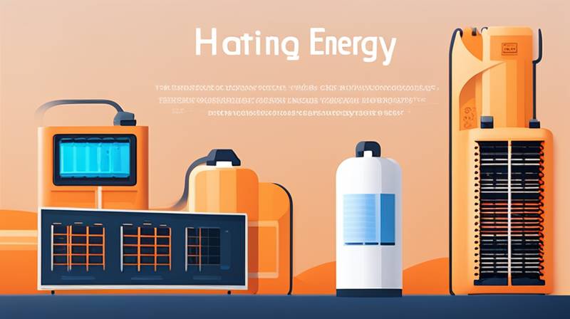 How does energy storage heating store energy?