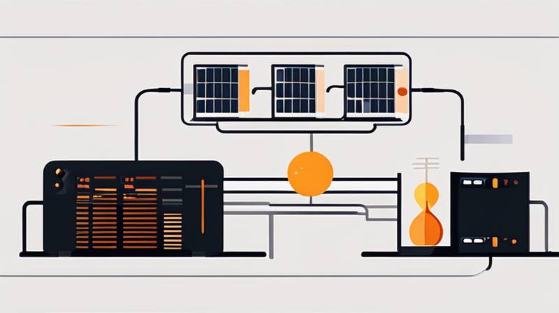 How does energy storage power supply cooperate to provide power?