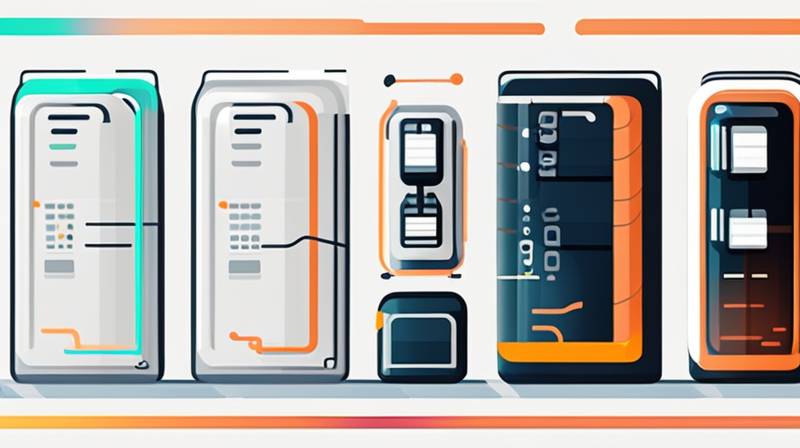 What components are needed for energy storage