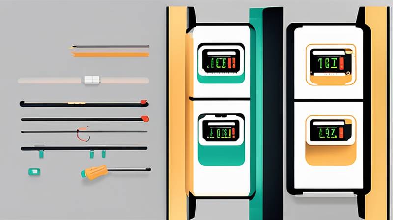 How much is the high voltage measurement of the energy storage system?