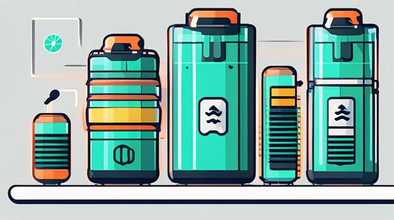 How does energy storage work with batteries?