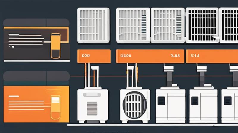 How many watts does the energy storage air conditioner motor have