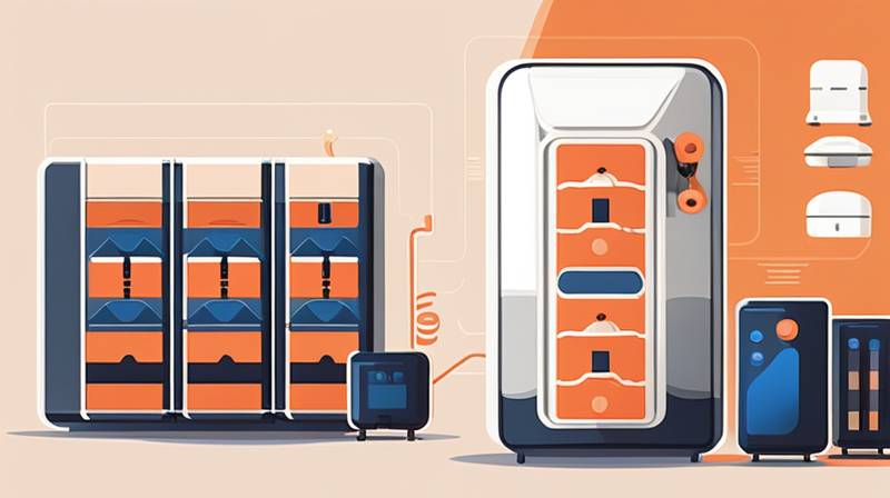 What are the materials needed for outdoor energy storage?