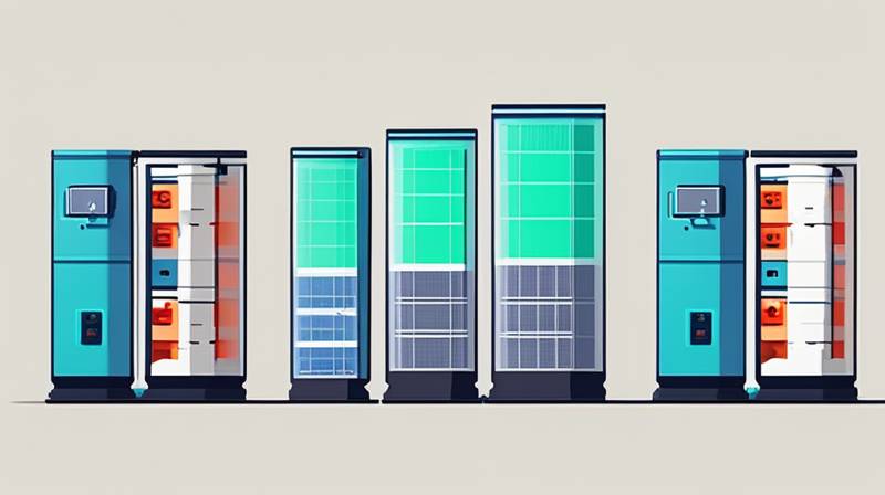 What does energy storage size depend on?