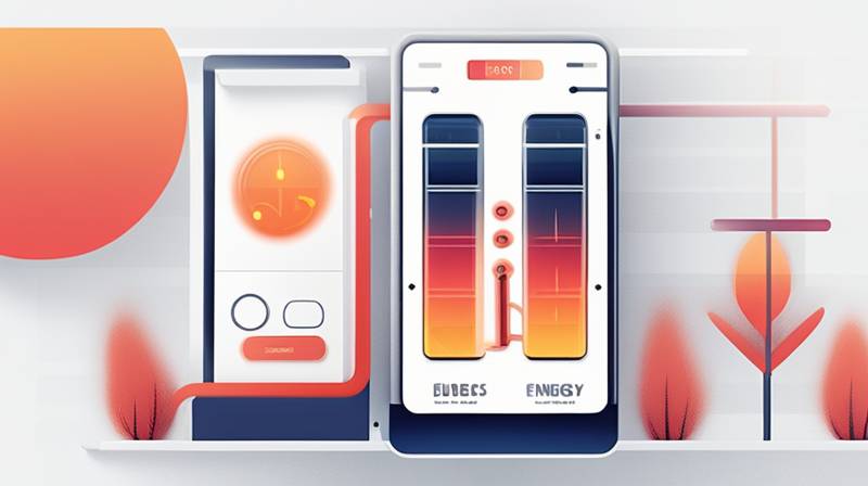 How does household energy storage heating store energy?