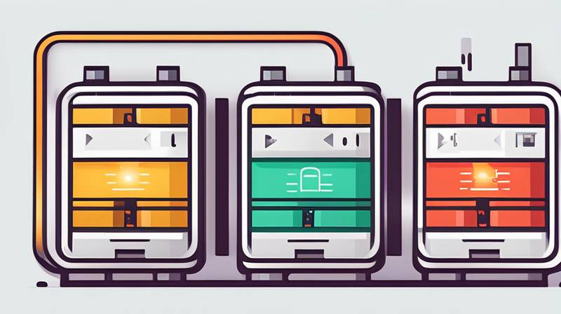 How many volts does the energy storage battery use?