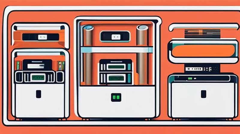 How does the energy storage cabinet charge?