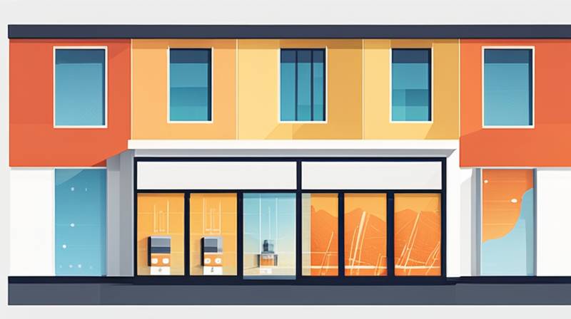 How does photovoltaic glass store energy?