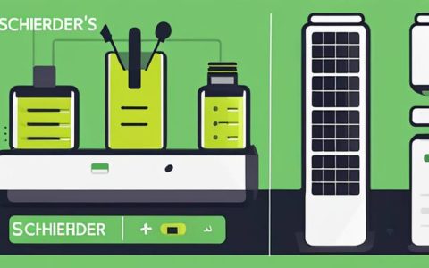 How does Schneider's energy storage switch store energy?