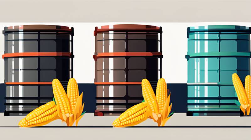 How much corn can a grain storage barrel store?