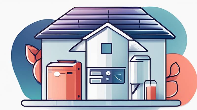 What does a home energy storage system include?