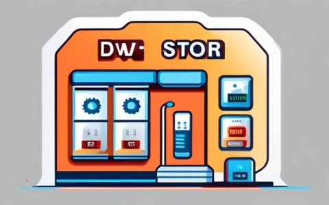 How does the DW switch store energy?