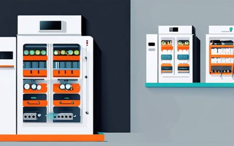 How does the energy storage cabinet use electricity?