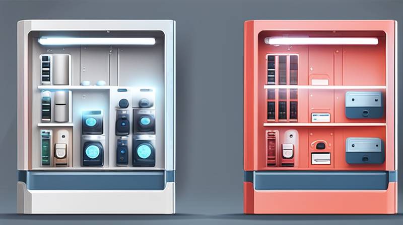 How does the energy storage cabinet work?