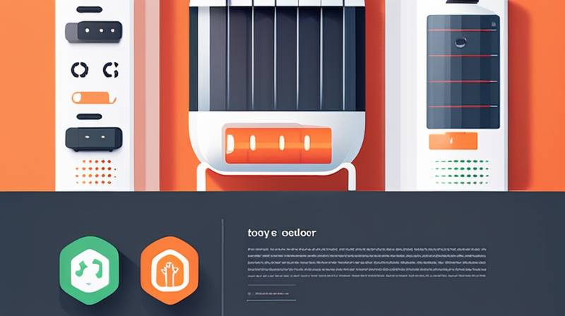 How does the energy storage converter store energy?