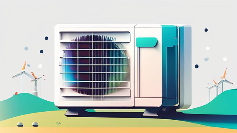 How does the energy storage integrated air conditioner generate heat?