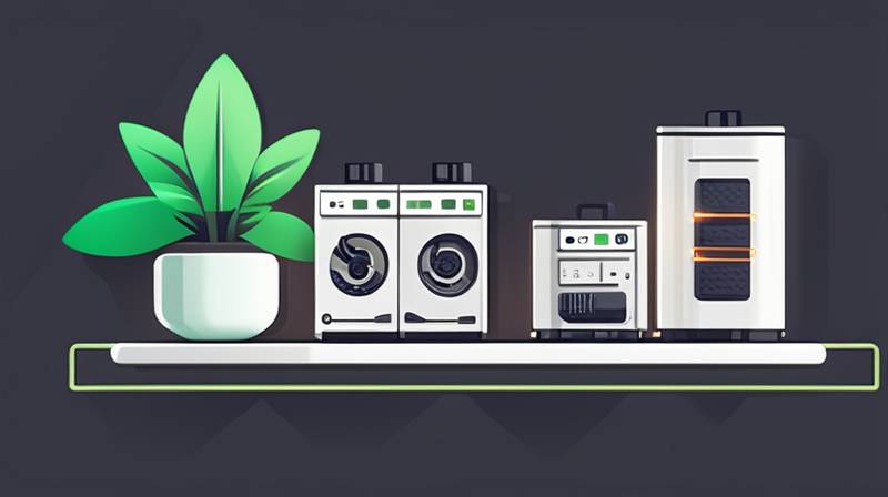 What type of plant is the energy storage equipment?