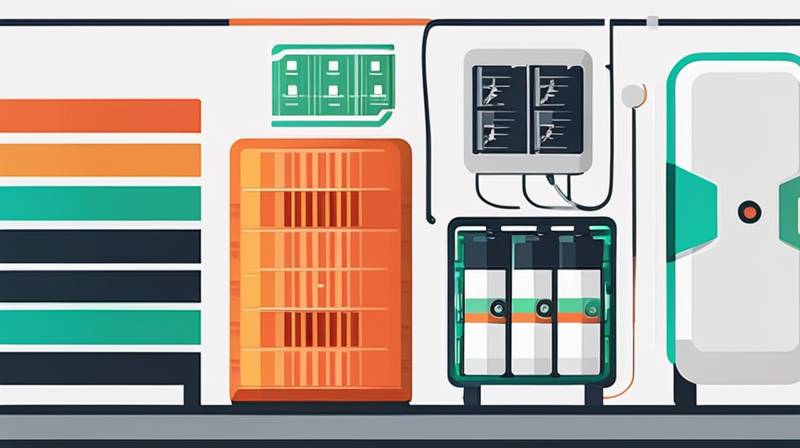 How does the energy storage motor store energy?