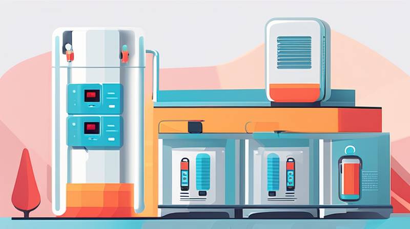 How does the energy storage station work?