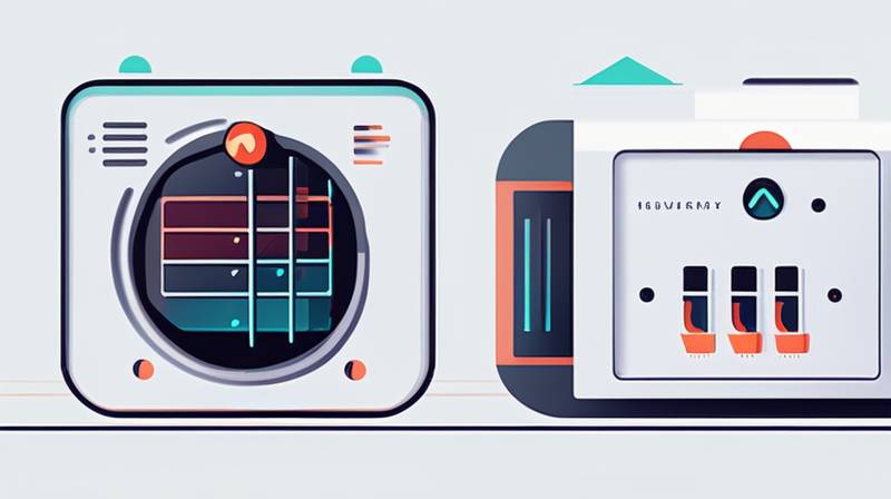 How does the energy storage system regulate frequency?