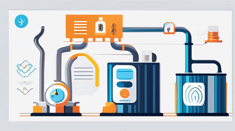 How does the energy storage valve store energy?