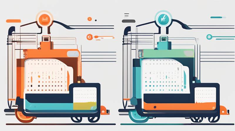 How does the flywheel energy storage train operate?