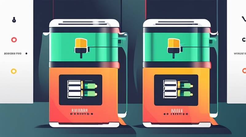 How many batteries are there in an energy storage station?