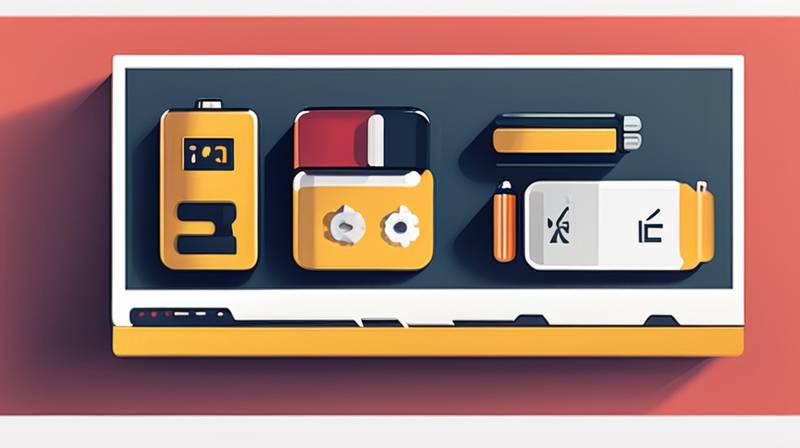 What medium can store energy in batteries?