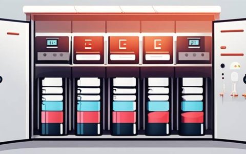 How many batteries are in the 215 energy storage cabinet?