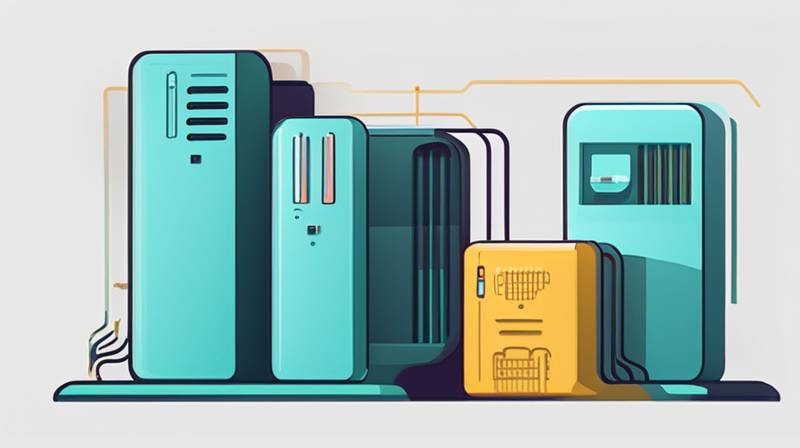 What are the forms of air-cooled energy storage?