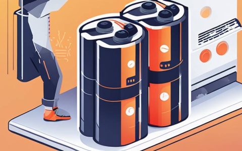 What is the internal resistance of a large energy storage battery?