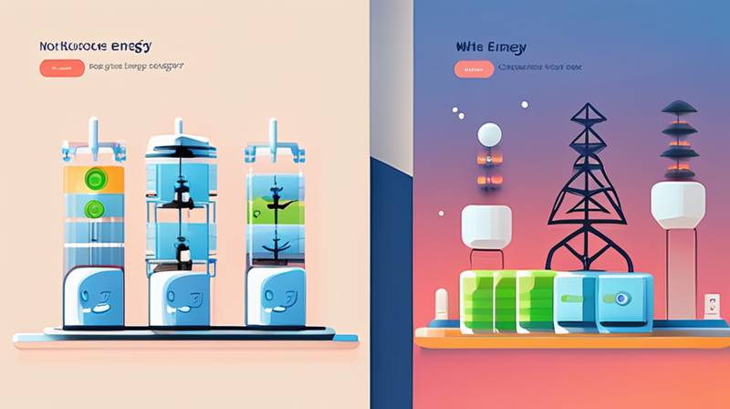 How does the switch energy storage work once?